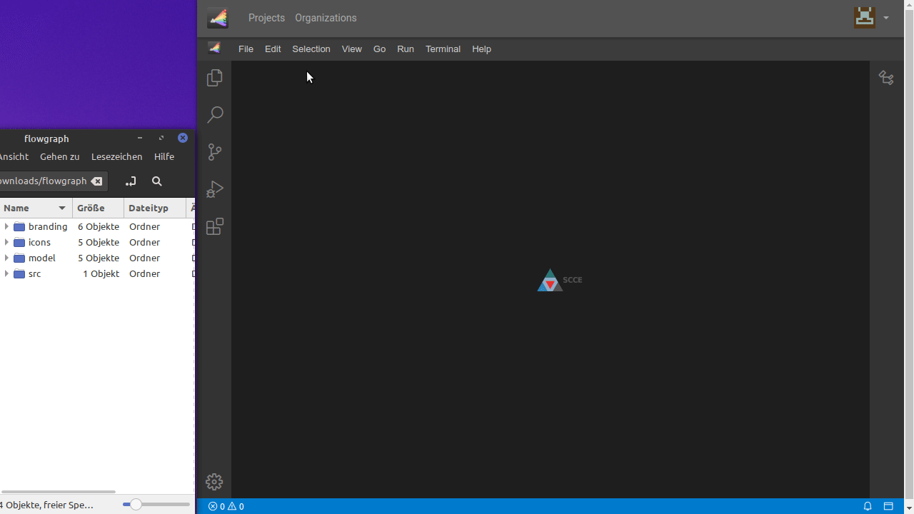 open editor